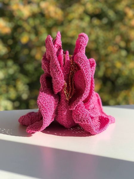 &mdash; в&rsquo;язана жіноча сумка ручної роботи Knittingmoda