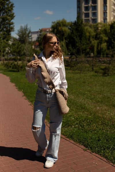 &mdash; вязаная женская сумка ручной работы Knittingmoda