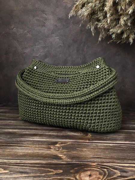 &mdash; вязаная женская сумка ручной работы Knittingmoda