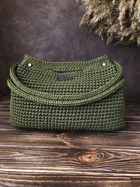 &mdash; вязаная женская сумка ручной работы Knittingmoda
