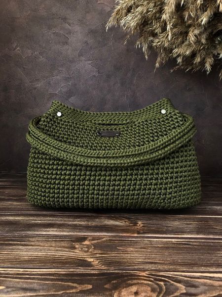 &mdash; вязаная женская сумка ручной работы Knittingmoda