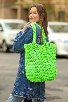 &mdash; в&rsquo;язана жіноча сумка ручної роботи Knittingmoda